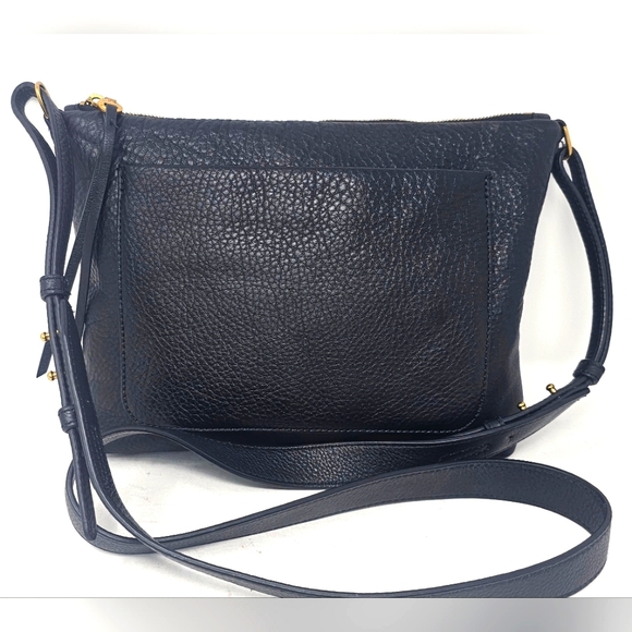 HOBO Handbags - Hobo Tripp Medium Pebbled Leather Crossbody Bag Purse in Black